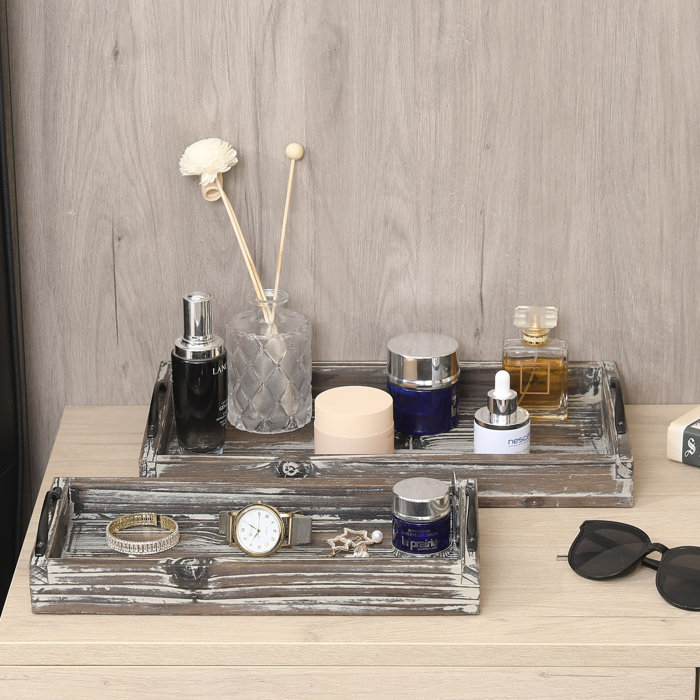 Foundry Select 2 Piece Chale Bathroom Accessory Tray Set Wayfair